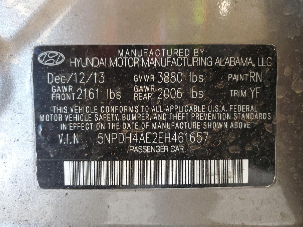 2014 Hyundai Elantra - Image 12