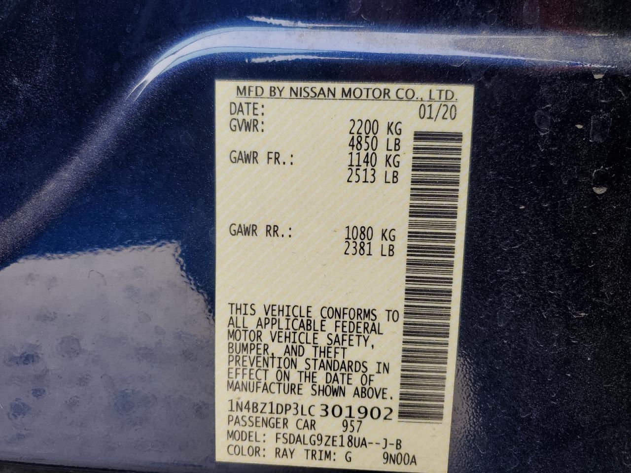 2020 Nissan Leaf - Image 14