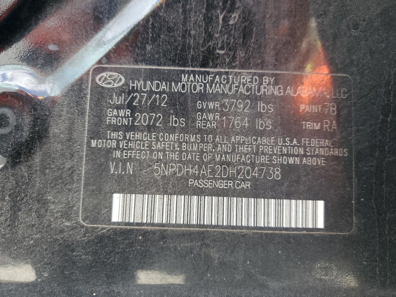 2013 Hyundai Elantra - Image 12