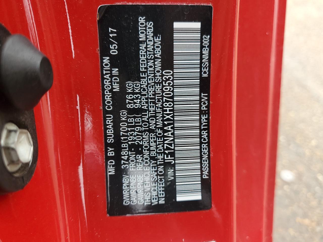 2017 Toyota GT86 - Image 12