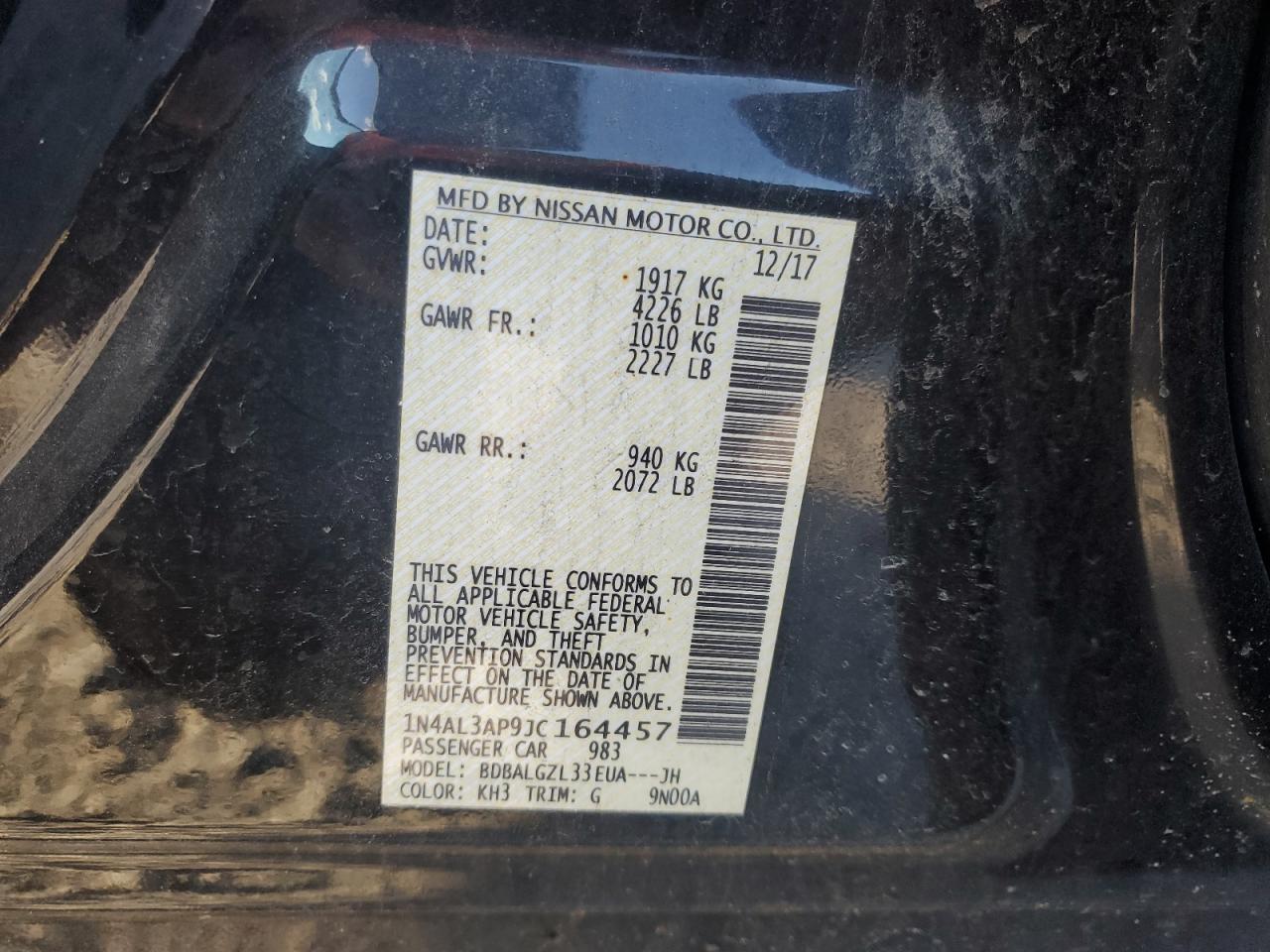 2018 Nissan Altima - Image 15