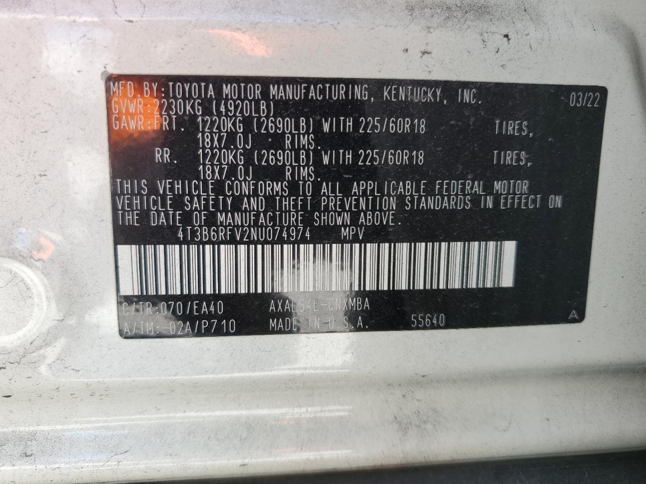 2022 Toyota RAV 4 - Image 12
