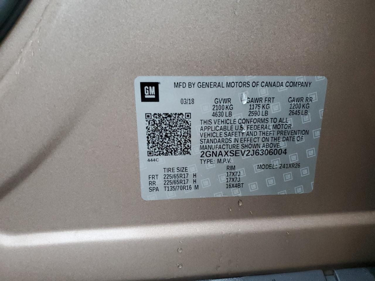 2018 Chevrolet Equinox - Image 13