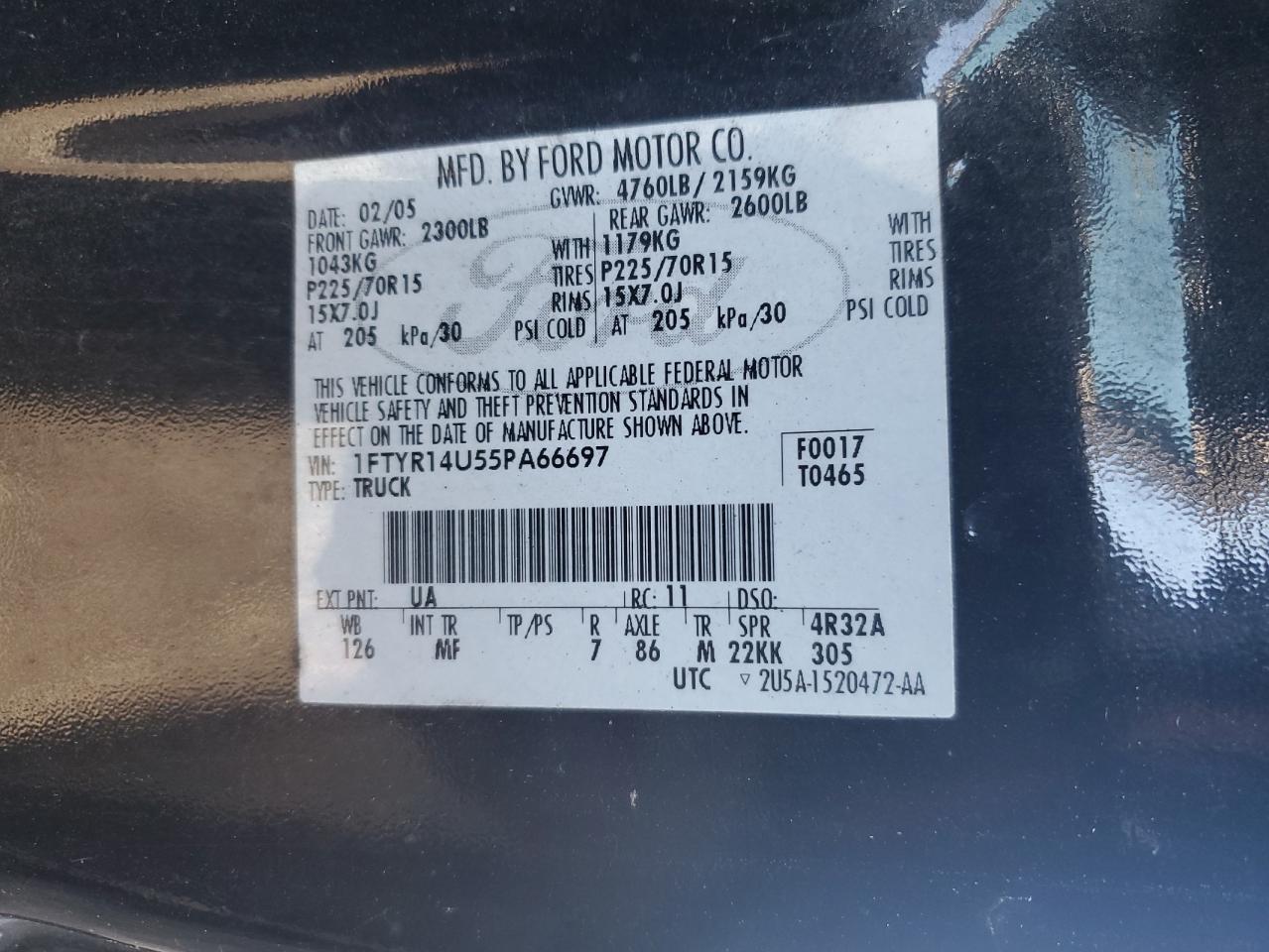 2005 Ford Ranger - Image 13
