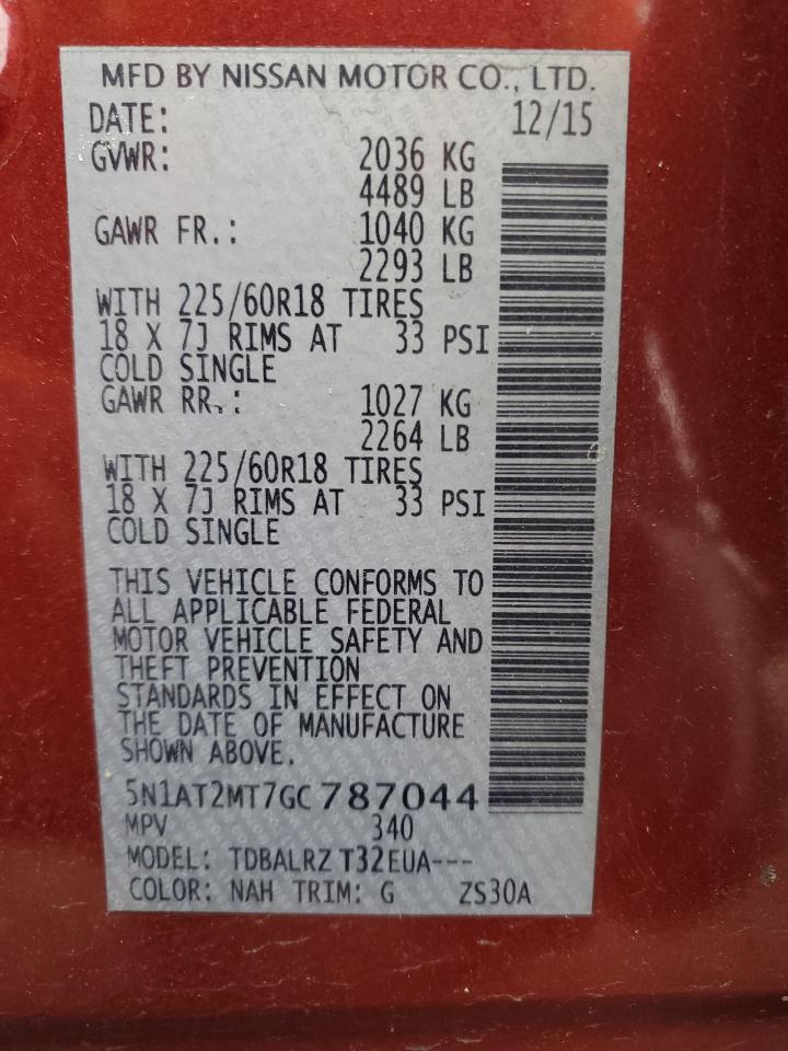 2016 Nissan Rogue - Image 16