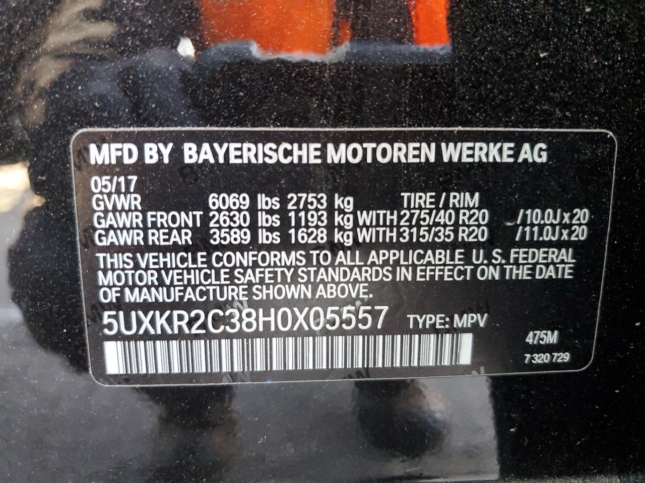 2017 BMW X5 - Image 13