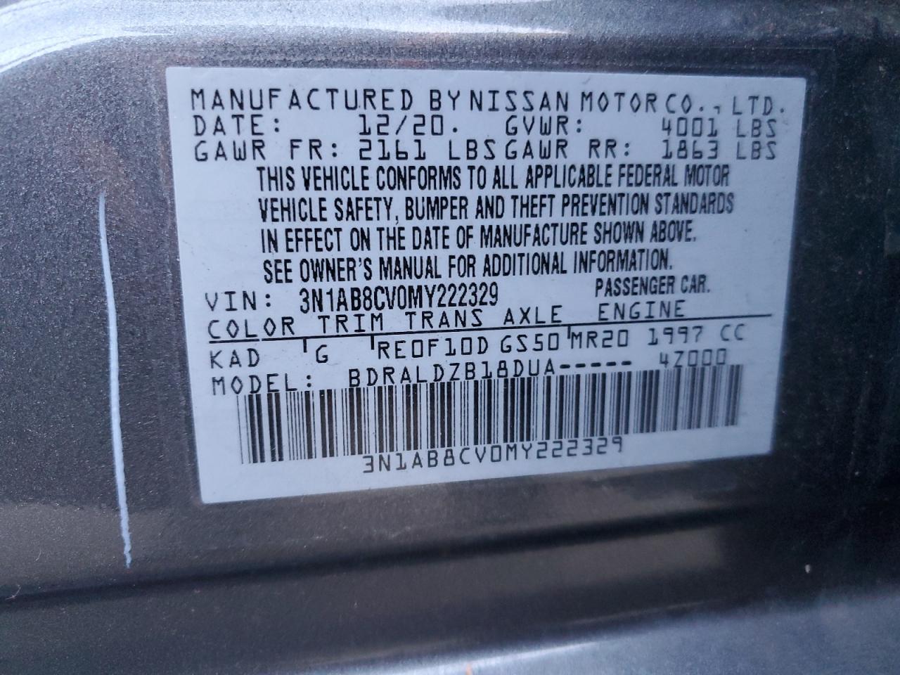 2021 Nissan Sentra - Image 12