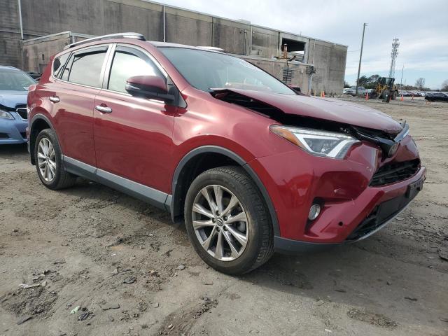  TOYOTA RAV4 2018 Красный