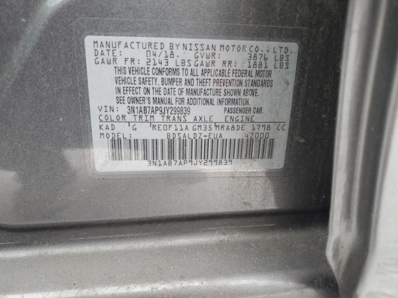 2018 Nissan Sentra - Image 13