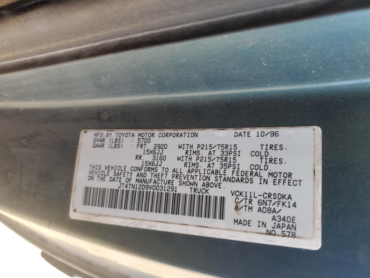 1997 Toyota T100 - Image 14