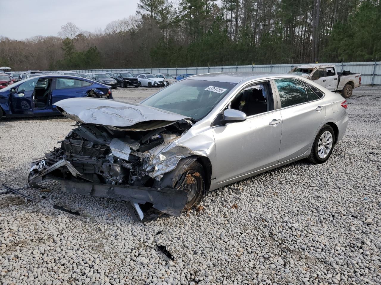 2015 Toyota Camry Le na sprzedaż w Ellenwood, GA - Front End