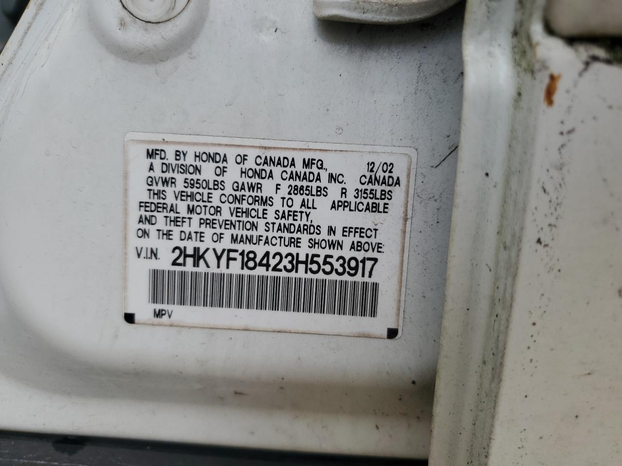 2003 Honda Pilot - Image 12
