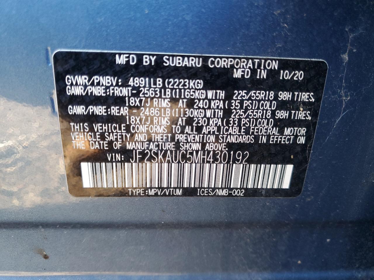 2021 Subaru Forester - Image 13