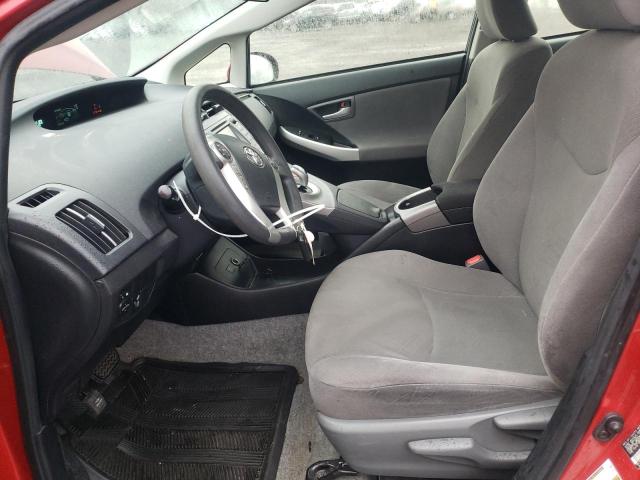 Хетчбеки TOYOTA PRIUS 2015 Червоний