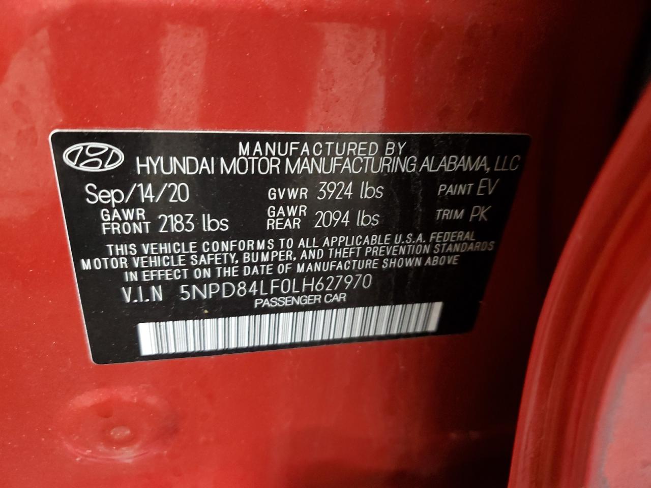 2020 Hyundai Elantra - Image 12