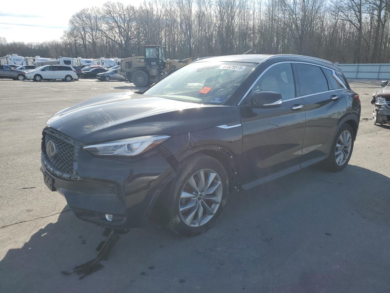 2019 Infiniti Qx50 Essential იყიდება Glassboro-ში, NJ - Front End