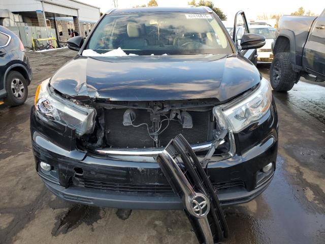  TOYOTA HIGHLANDER 2015 Чорний