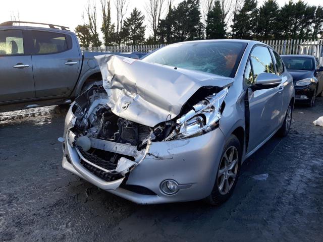 2014 PEUGEOT 208 ACTIVE for sale at Copart BELFAST
