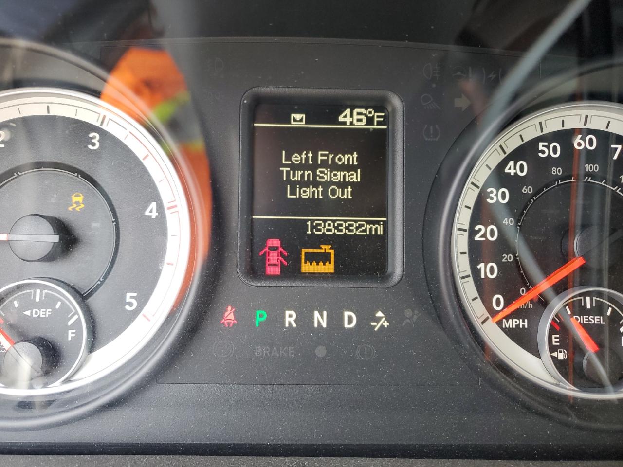 2013 Ram 2500 St VIN: 3C6UR5CL1DG536393 Lot: 88575265