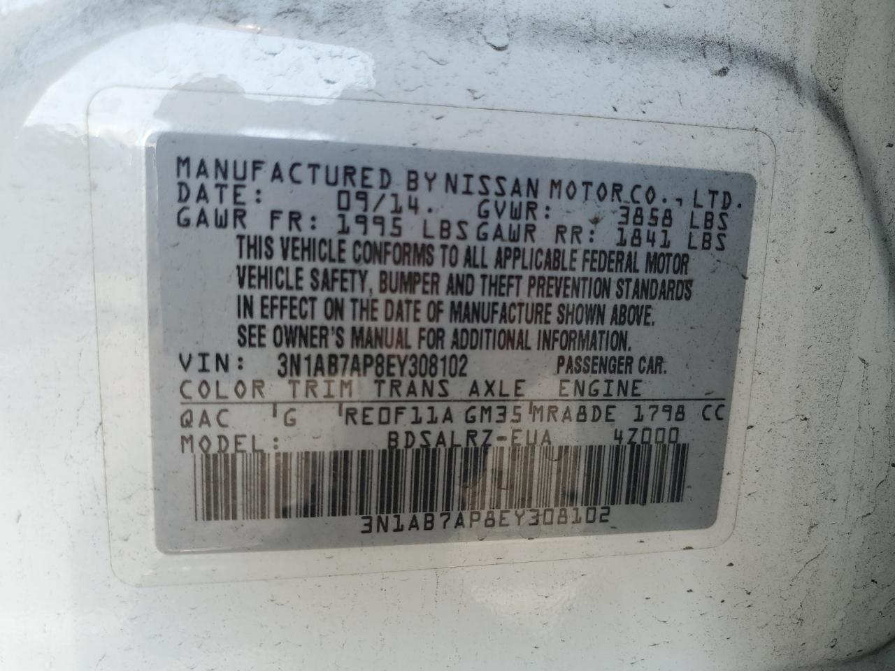 2014 Nissan Sentra - Image 13