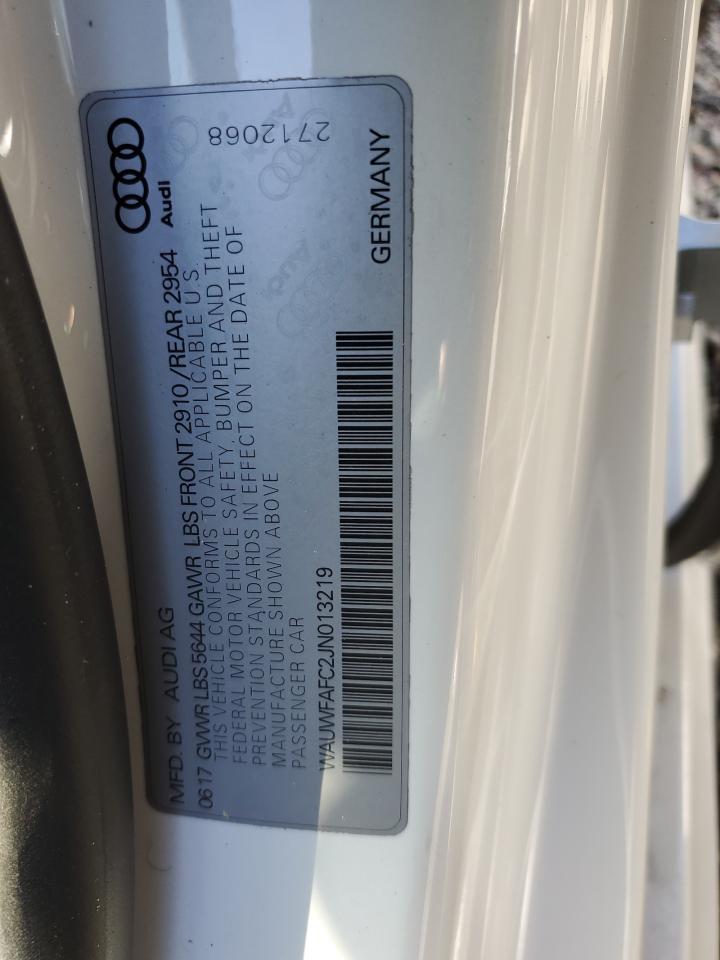 WAUWFAFC2JN013219 2018 AUDI S7 - Image 14