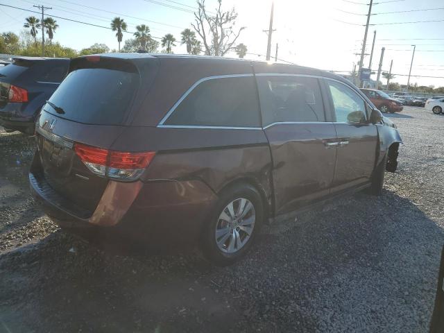  HONDA ODYSSEY 2016 Бургунді
