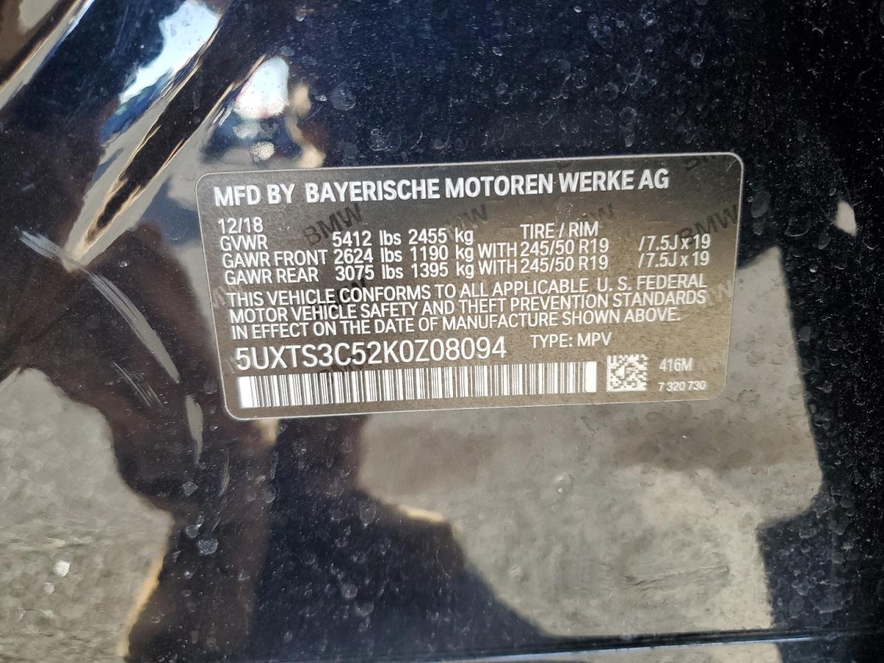 2019 BMW X3 - Image 13