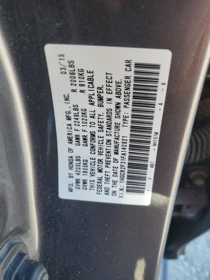 2015 Honda Accord - Image 12