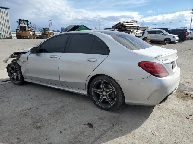  MERCEDES-BENZ C-CLASS 2016 Srebrny