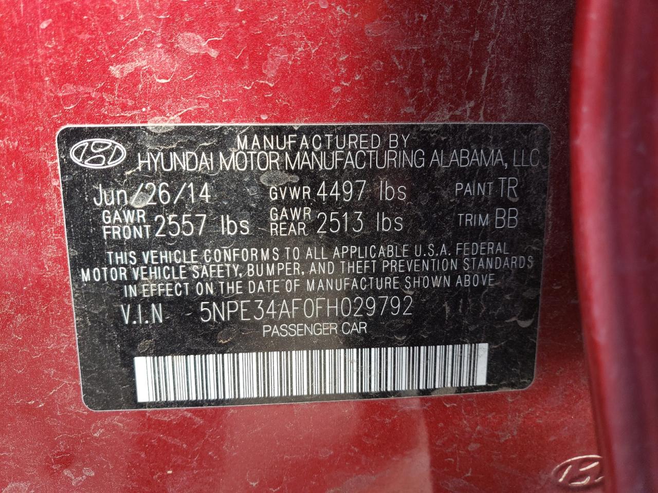 2015 Hyundai Sonata - Image 12