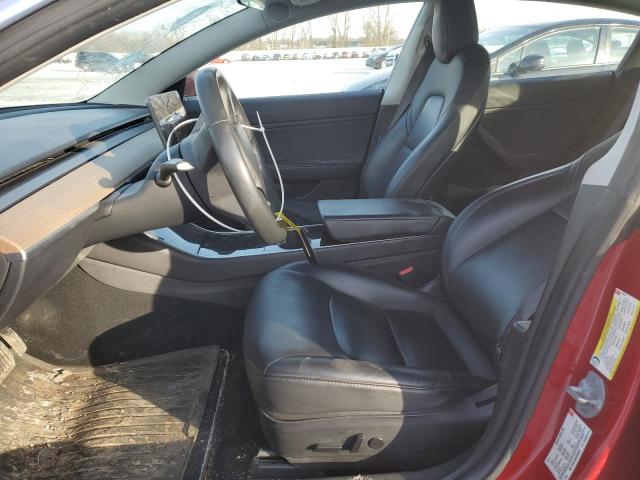  TESLA MODEL 3 2018 Красный