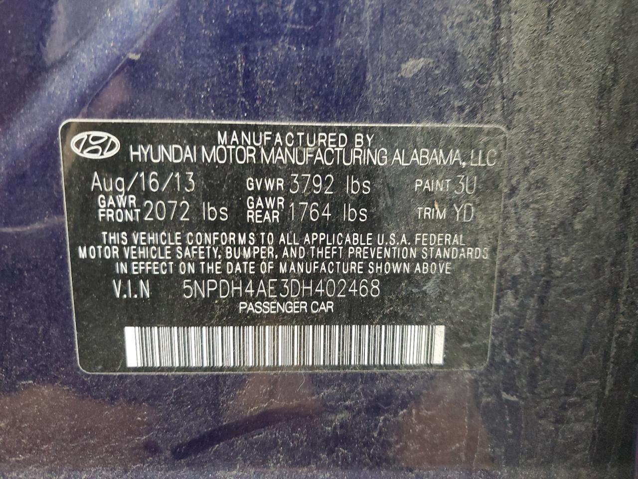 2013 Hyundai Elantra - Image 12
