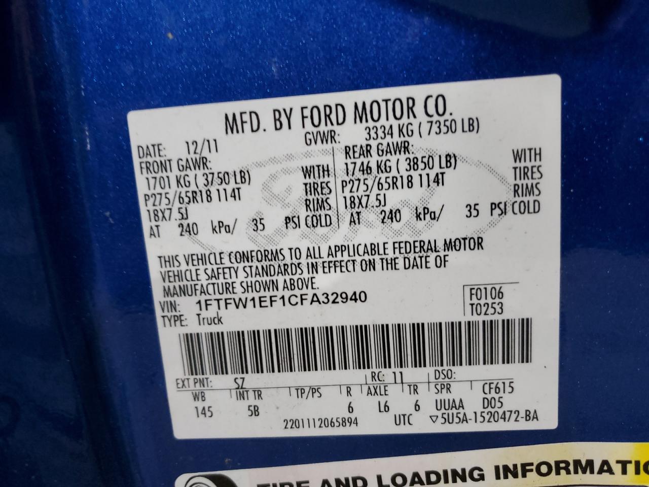 2012 Ford F-150 - Image 12