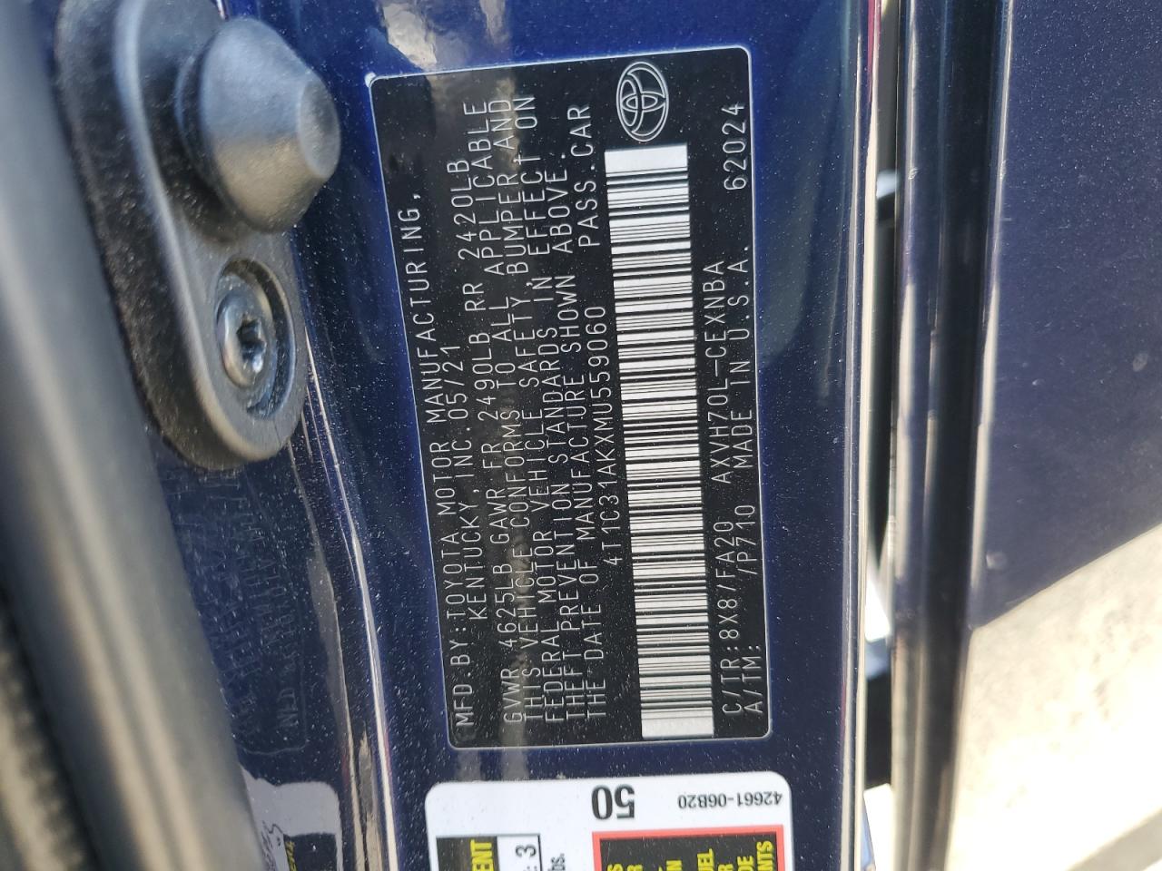 2021 Toyota Camry - Image 12