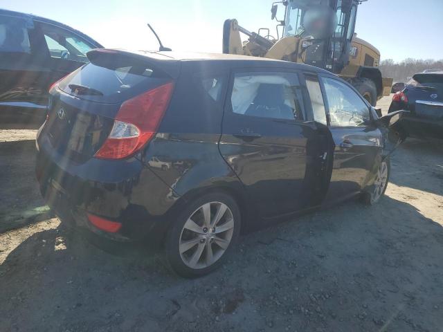 Хетчбеки HYUNDAI ACCENT 2012 Чорний