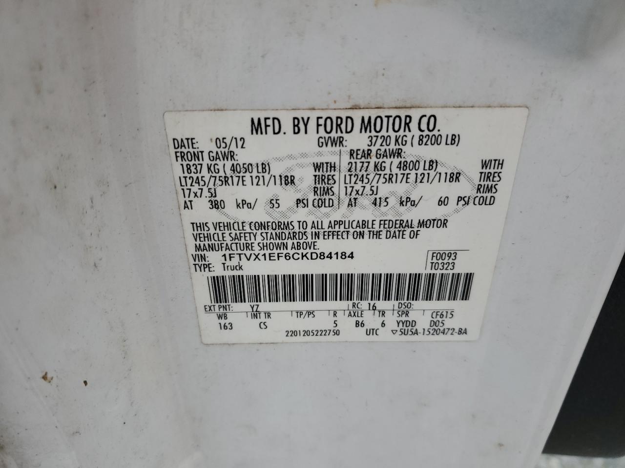 2012 Ford F-150 - Image 12