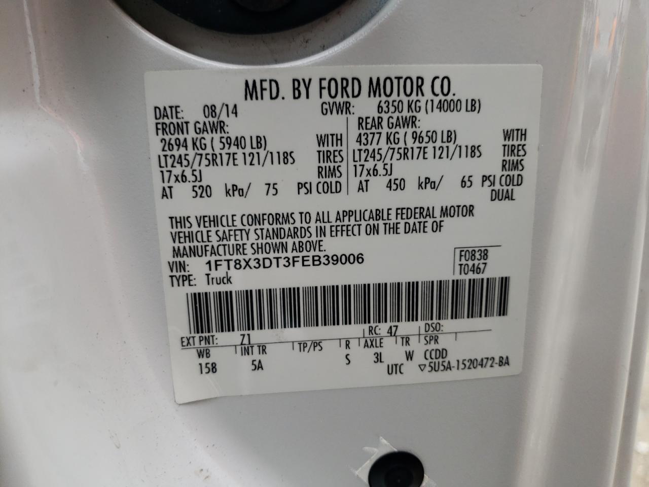 2015 Ford F350 - Image 15