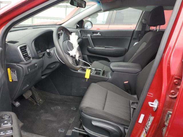  KIA SPORTAGE 2019 Czerwony