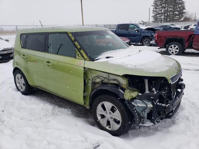  KIA SOUL 2014 Зеленый