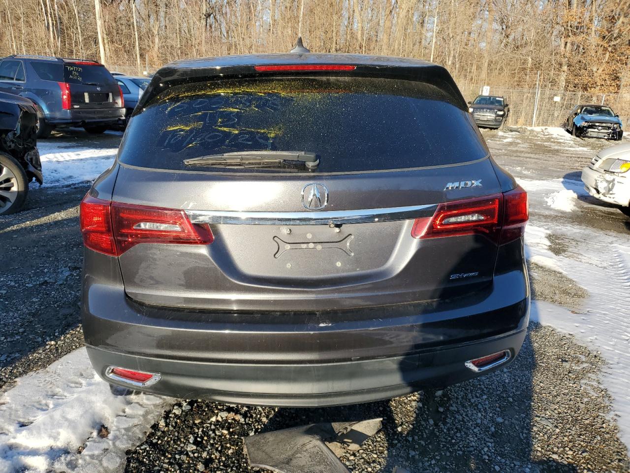 VIN 5FRYD4H42EB006735 2014 ACURA MDX no.6