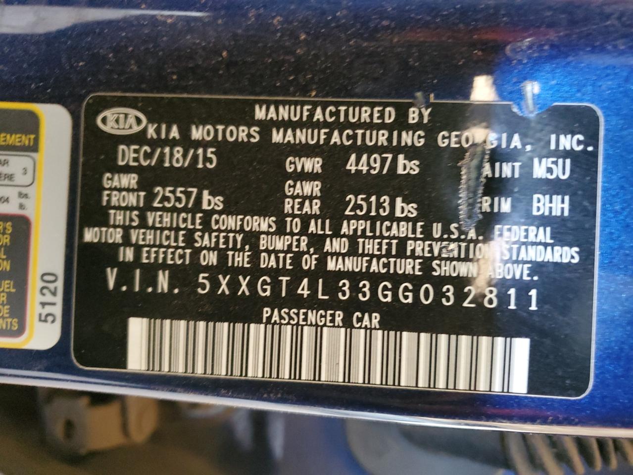 2016 Kia Optima - Image 12
