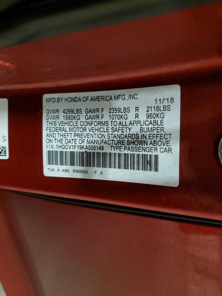 2019 Honda Accord - Image 12