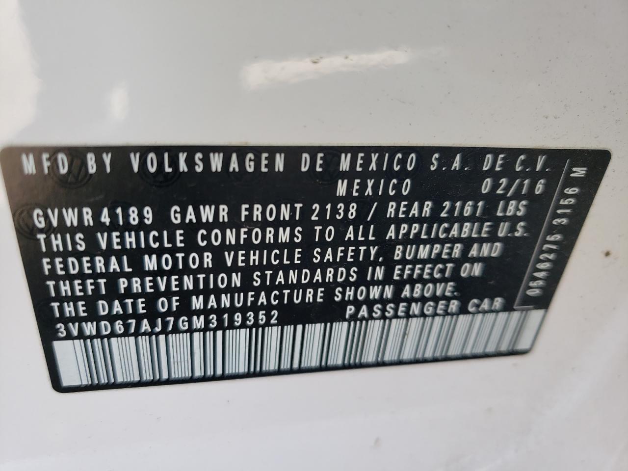 2016 Volkswagen Jetta - Image 12