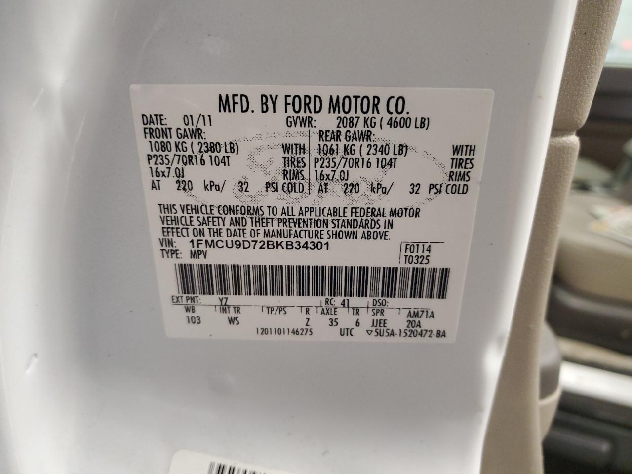 2011 Ford Escape - Image 13