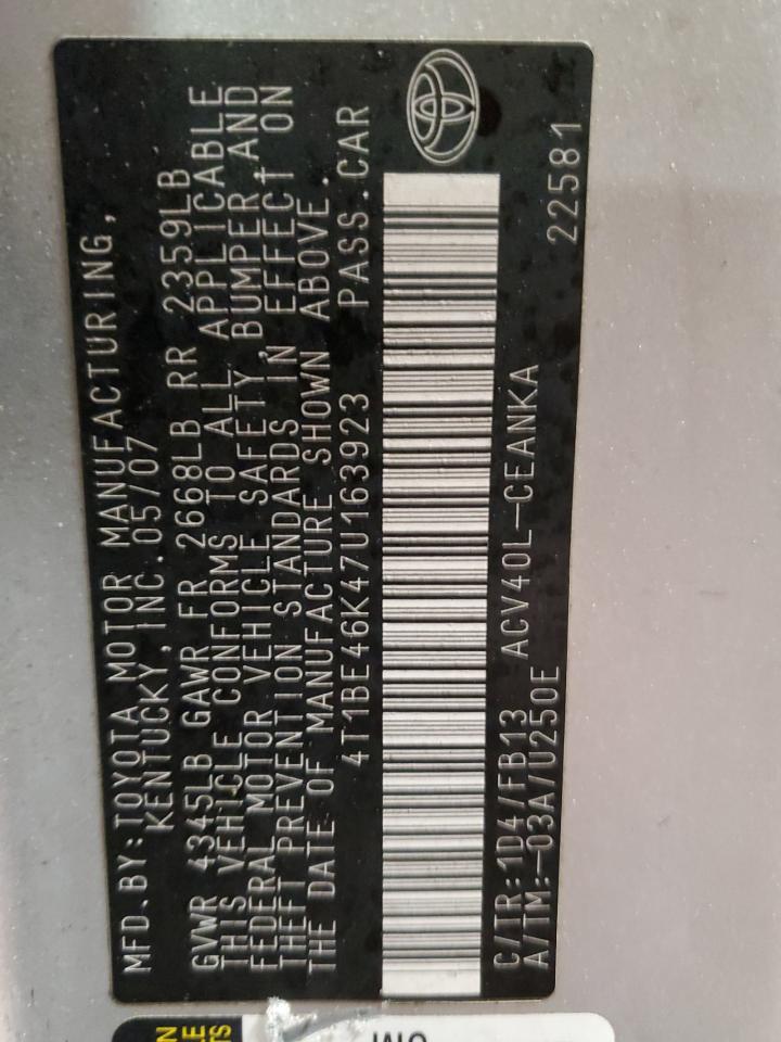 2007 Toyota Camry - Image 12