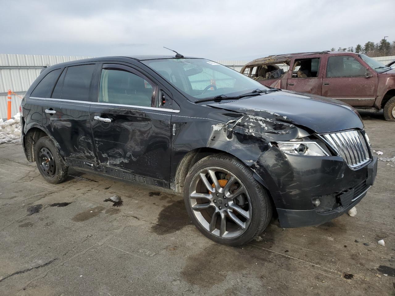 VIN 2LMDJ8JK0EBL10037 2014 LINCOLN MKX no.4