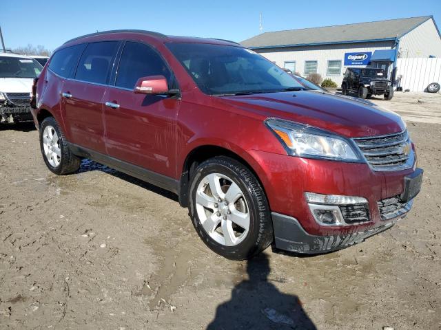  CHEVROLET TRAVERSE 2017 Red