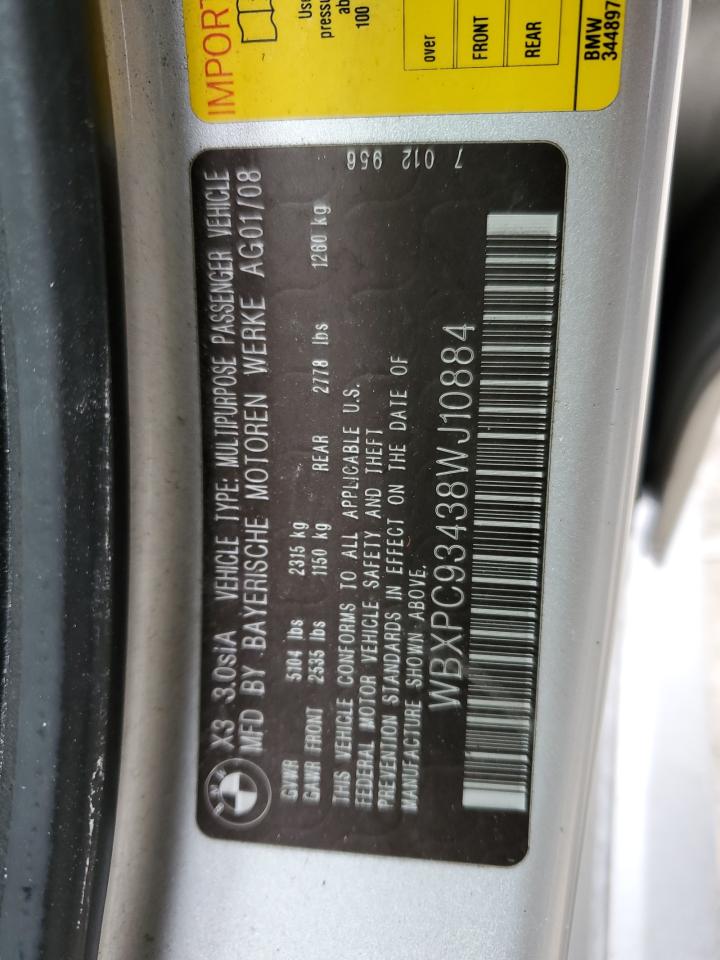 2008 BMW X3 - Image 13
