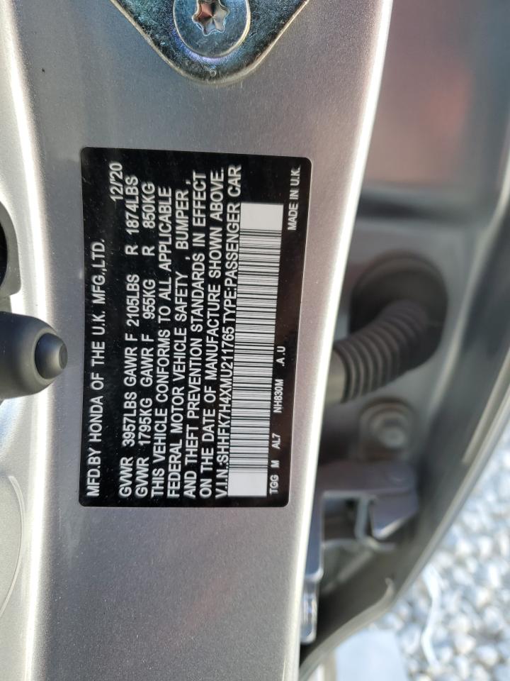 2021 Honda Civic - Image 12