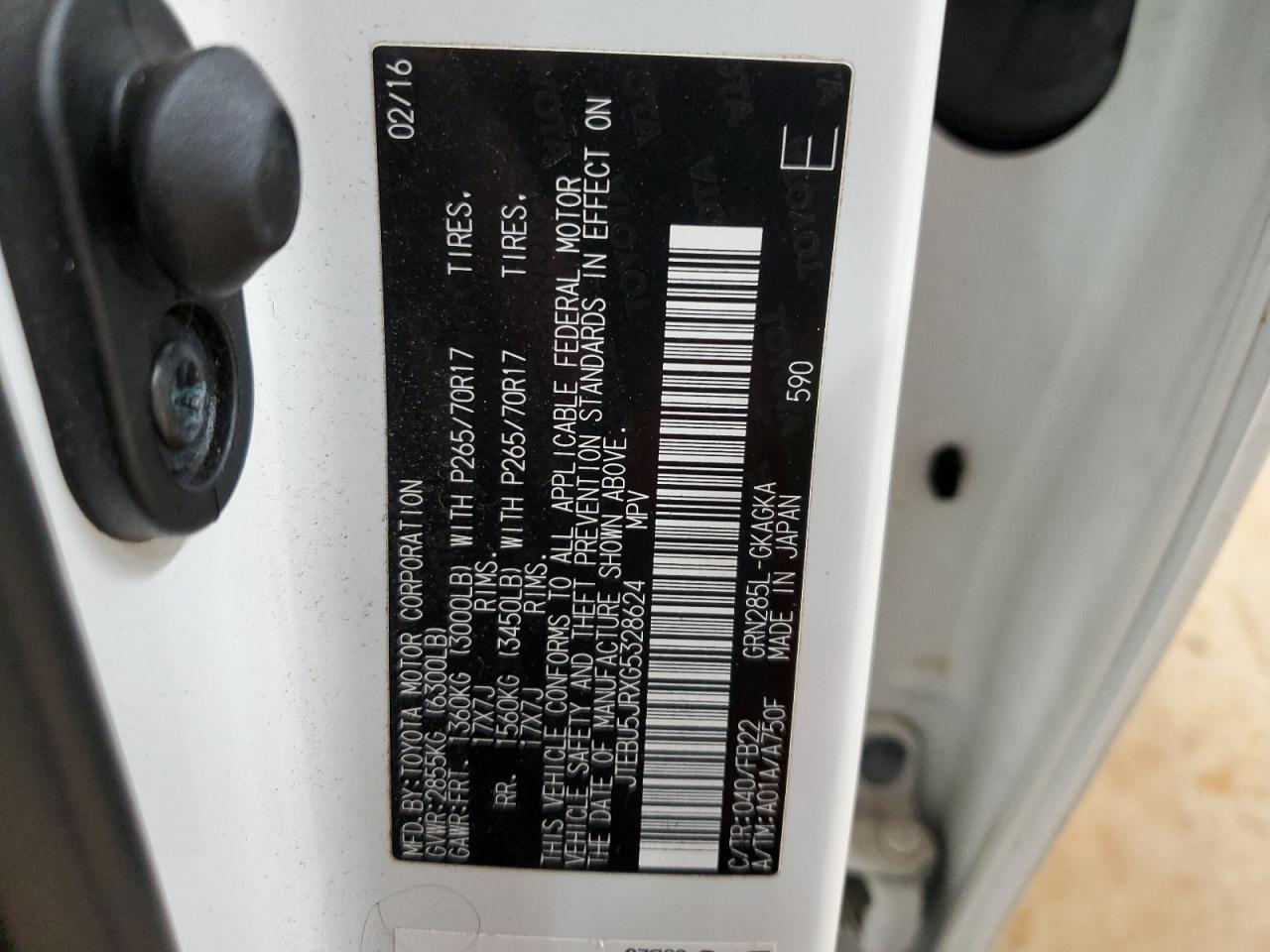 2016 Toyota 4Runner - Image 15